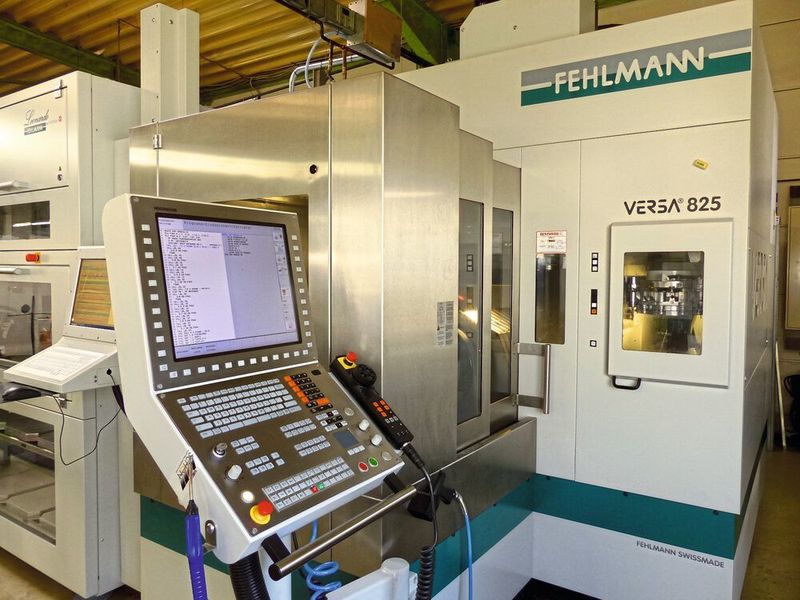 Geplant war ursprünglich nur die 5-Achs-Bearbeitung, geworden ist es dann ein 5-Achs-Simultan-Bearbeitungszentrum Versa 825 inklusive Automatisierung. (Fehlmann)