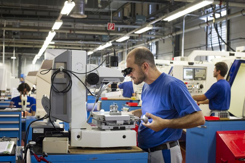 Blick in die Produktionshallen von Mikron Tool. (Bild: Thomas Entzeroth)