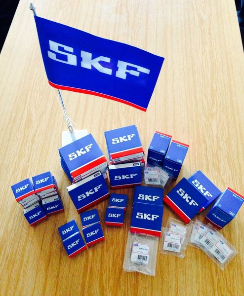 Die zweite SKF Lieferung an die Formula Student Teams. (Bild: FaSTTUBe - Formula Student Team der Technischen Universität Berlin)