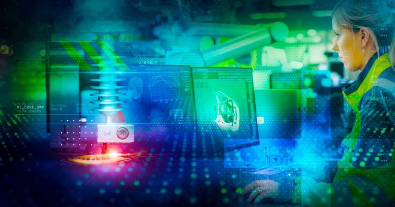 PTC präsentierte gemeinsam mit Microsoft Lösungen, mit denen Unternehmen ihre digitale Transformation umsetzen, ihren Betrieb optimieren und ihr Wachstum steigern können, zum Beispiel anhand einer Keks-Stapelmaschine. (Bild: PTC)