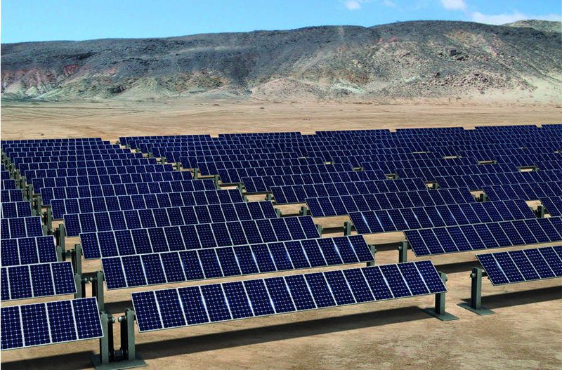Speziell für äquatornahe Länder hat a+f das Solar-Nachführsystem „Skycarrier“ entwickelt. Bilder: Gildemeister (Archiv: Vogel Business Media)