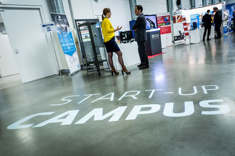 Zum ersten Mal fand dieses Jahr der Start-ups Campus statt: ... (Stefan Bausewein)