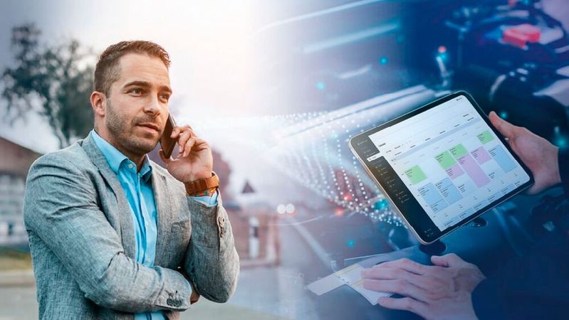ZF erweitert seinen „Pro-Manager“ um ein KI-gestütztes Produkt mit der Fähigkeit, in natürlicher Sprache einen Dialog mit den Kunden führen zu können.(Bild:  ZF)