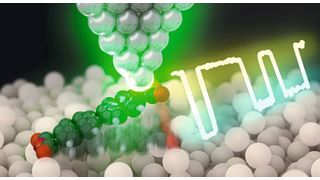 Rastertunnelmikroskopie mit einer plasmonresonanten Spitze (Bild: FHI)