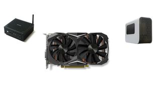 Zotacs CES-Neuheiten: Mini-PC mit Kaby-Lake und Thunderbolt 3, Geforce GTX 1080 und eine externe Grafikkartenbox mit Thunderbolt-3-Anschluss. (Zotac)