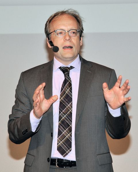 Berater Bernhard Dreibus eröffnete mit seiner Keynote die Vortragsreihe. (Archiv: Vogel Business Media)