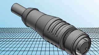 Escha bietet ab sofort 3D-Modelle seiner Produkte zum Download an. Hier als Beispiel eine M12x1-Kupplung. (Archiv: Vogel Business Media)