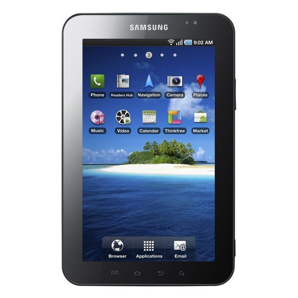 Samsung erweitert seine Galaxy-Tab-Familie um ein weiteres Mitglied. Das Galaxy-Tab-Wifi basiert auf Android 2.2 und wird ohne SIM-Steckplatz ausgeliefert. Dafür gibt es dank WLAN Zugriff auf das World Wide Web. Das Gerät ist ab März erhältlich und soll 499 Euro (UVP) kosten. (Archiv: Vogel Business Media)