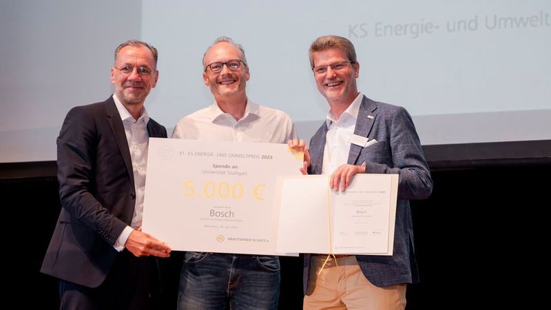 Das Preisgeld von Bosch kommt dem Innovationscampus Mobilität der Zukunft der Universität Stuttgart zugute. (Bild: Automobilclub KS)