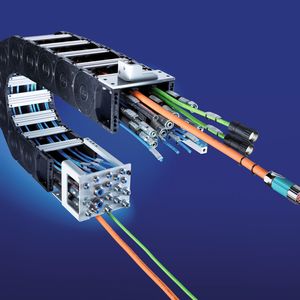 Plug and Play: Mit Energieführungen in Totaltrax-Ausführung bietetTsubaki Kabelschlepp einbaufertig konfektionierte Komplettsysteme.
