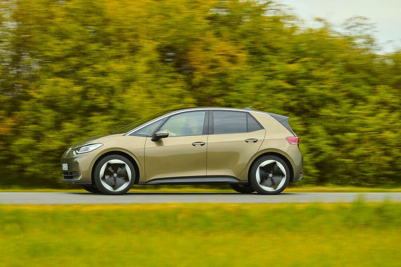 Der ID 3 ist 4,26 Meter lang. (Bild: VW)