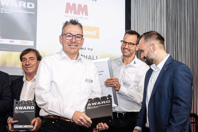 Impressionen der Verleihung des „best Award“ 2025 am ersten Messetag. (Bild: Jürgen Biniasch)