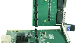 Anwender-Karte: Die GX3700e ist ein vom Benutzer konfigurierbare und FPGA-basierte 3U-PXI-Express-Karte. Sie bietet 160 digitale I/O-Signale. (Bild: Geotest)
