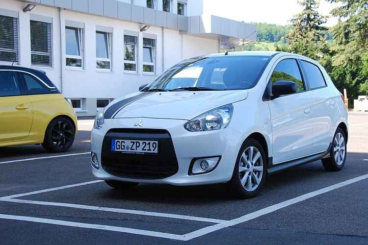 Mit dem Space Star hat Mitsubishi einen Kleinwagen auf den Markt gebracht, der vor allem praktisch und sparsam sein soll. (Foto: Rosenow)