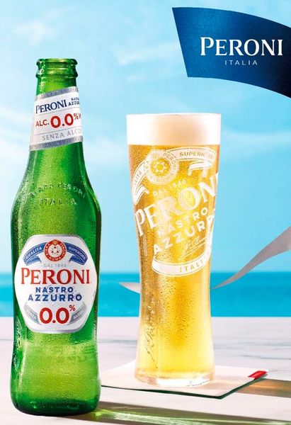 Peroni Nastro Azzurro 0,0 Prozent: Frauen: 2,84 Prozent | Männer: 6,8 Prozent (Bild: Peroni Nastro Azzuro)