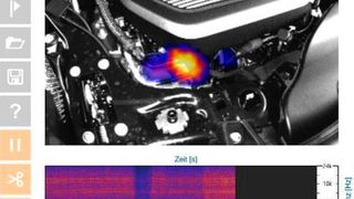 Eine neuartige akustische Kamera soll die Fehlersuche bei Störgeräuschen deutlich vereinfachen. (AVL Ditest)