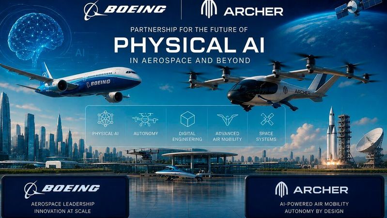 Archer plans to acquire Boeing subsidiaries Wisk, SkyGrid, and Insitu.(Image: AI-generated)