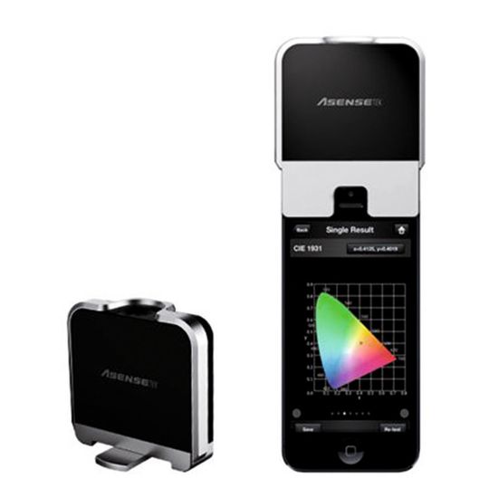 Das Messgerät: Mit LightingPassport von Asensetek lassen sich zusammen mit einem Smart-Device verschiedene Parameter für das Pflanzenwachstum ermitteln. Das Messgerät: Mit LightingPassport von Asensetek lassen sich zusammen mit einem Smart-Device verschiedene Parameter für das Pflanzenwachstum ermitteln.