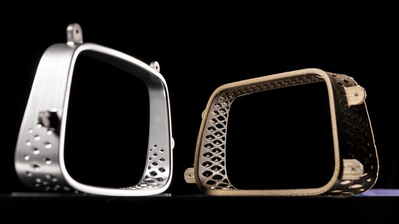 Im Innenraum des VISION EQXX kommt UBQ-Material zum Einsatz, ein nachhaltiger Kunststoffersatz, der aus Haushaltsabfällen hergestellt wird.  (Bild: Mercedes Benz AG)