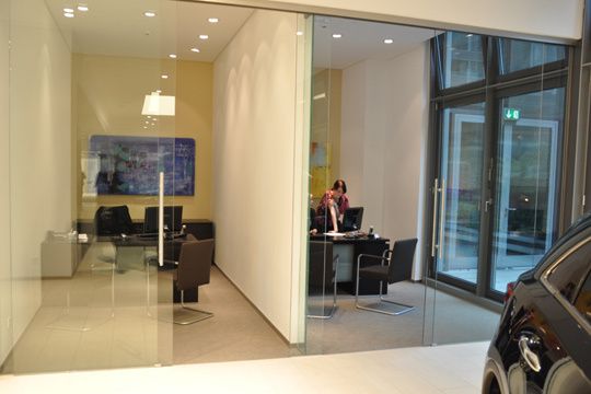 Ruhige Plätzchen für Kundengespräche sind vorhanden. (Archiv: Vogel Business Media)