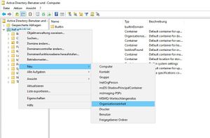 Active Directory als Basis für Benutzer und Gruppen verwenden || Bild 1 / 8