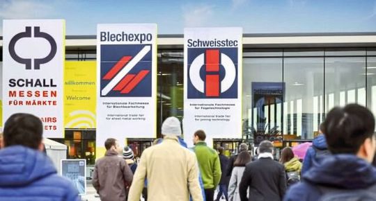 Im November öffnet die Blechexpo in Stuttgart ihre Tore. Im November öffnet die Blechexpo in Stuttgart ihre Tore.