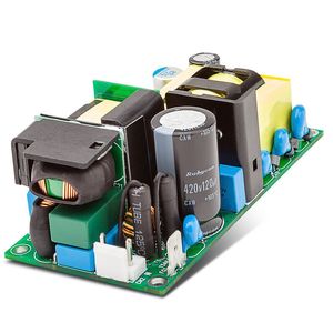Die Open-Frame AC/DC-Netzteile sind kompakt, lüfterlos und leistungsstark: Die 2x4“-Netzteile sind zertifiziert für Industrie und Medizintechnik.