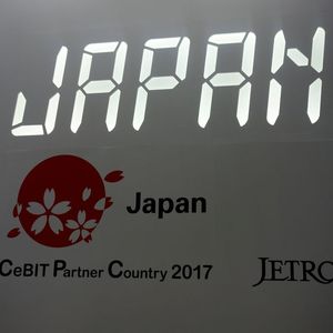 Japan ist das diesjährige Partnerland der Cebit und es war ein voller Erfolg. Noch nie hat ein Partnerland so viele Aussteller gestellt. (Bild:  Markus Dalke)
