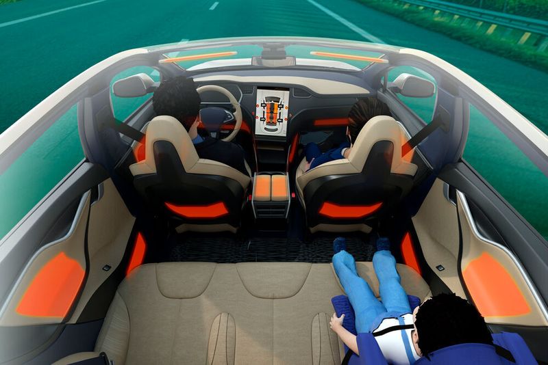 Heizplatten sollen laut Valeo weniger Energie verbrauchen als das elektrische Heizgebläse. Das soll die Reichweite von E-Autos erhöhen. (Valeo)