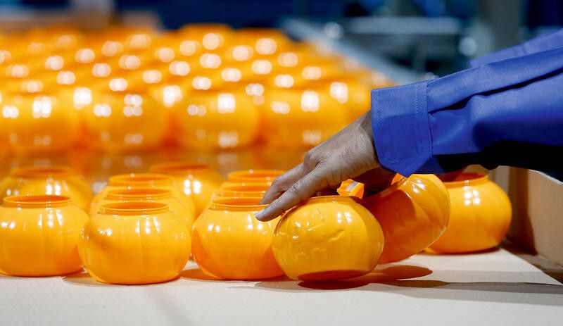 The proximity to Halloween spurred some exhibitors to present products for the holiday. (Source: Messe Dusseldorf)