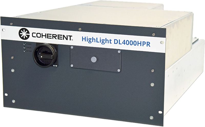 Coherent hat sein leicht integrierbares Lasersystem namens Highlight DL 4000 HPR vorgestellt. Es handelt sich um einen Hochleistungsdiodenlaser für die Metallbearbeitung. (Bild: Coherent-Rofin)