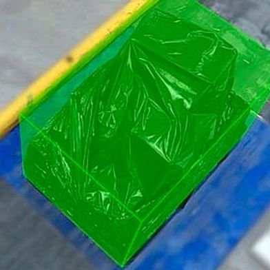 Mit dem System „MetriXFreight L335“ lassen sich auch schwarz folierte Waren leicht vermessen. (Bild: Metrilus)