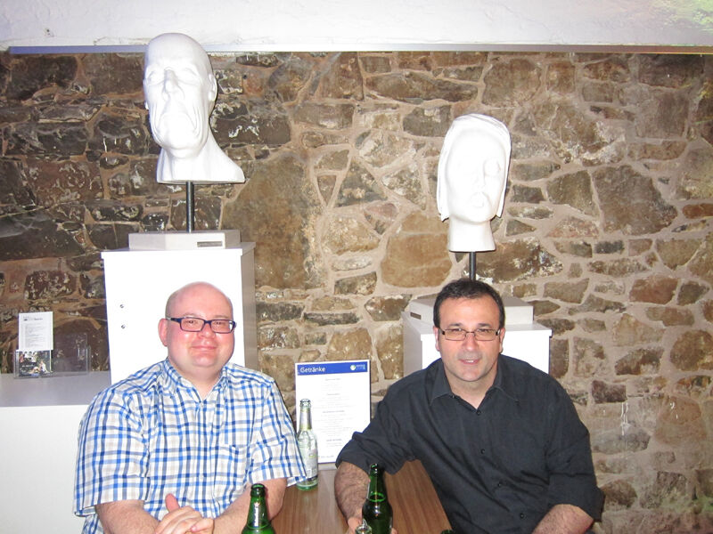 Oliver Seeger (l.) und Erkan Sekerci, iiyama  (Bild: IT-BUSINESS)