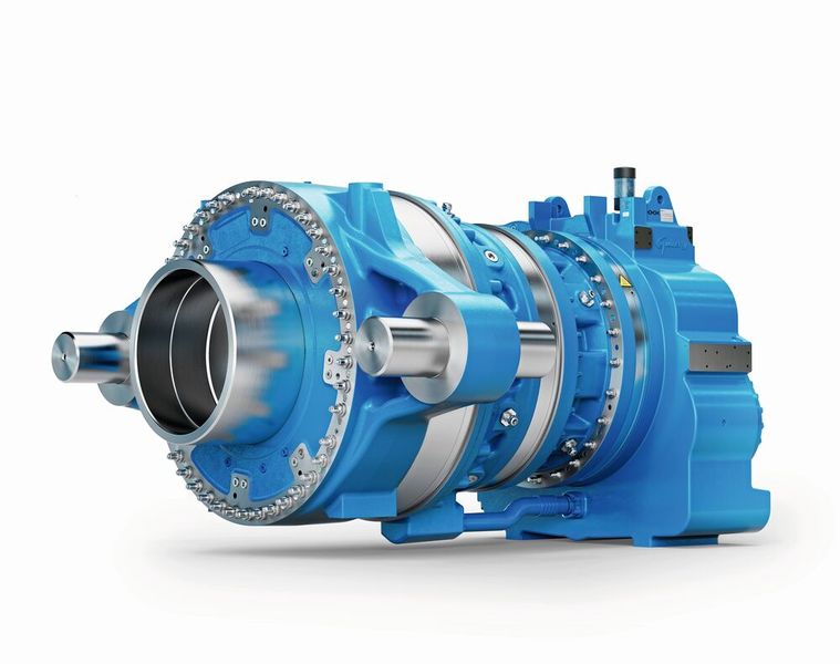 Das Antriebssystem Revo setzt laut Flender mit einer Drehmomentdichte von 300 Nm/kg neue Maßstäbe. (Bild: Flender)