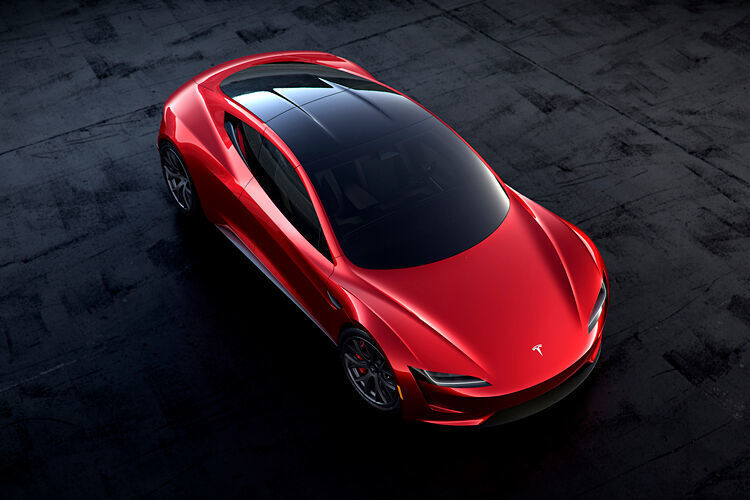 Zwar handelt es sich um einen Roadster, doch bietet der kommende Sportwagen eine Festdachkonstruktion. (Tesla)