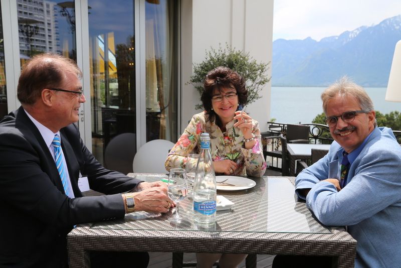 Das ‚who is who‘ der europäischen Werkzeughersteller traf sich am 16. Mai 2014 in Montreux am Genfer See zur Ecta-Konferenz. (Bild: M. Böhm, SMM)