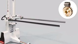 Das flexible und kompakte System zur Patientenumlagerung erleichtert die Arbeit des Pflegepersonals und steigert den Komfort für bettlägerige Menschen. Die Wendevorrichtung besteht aus einem zweistufigen Schneckengetriebe mit Norm-Schneckenradsätzen von Framo Morat. (Franz Morat Group)