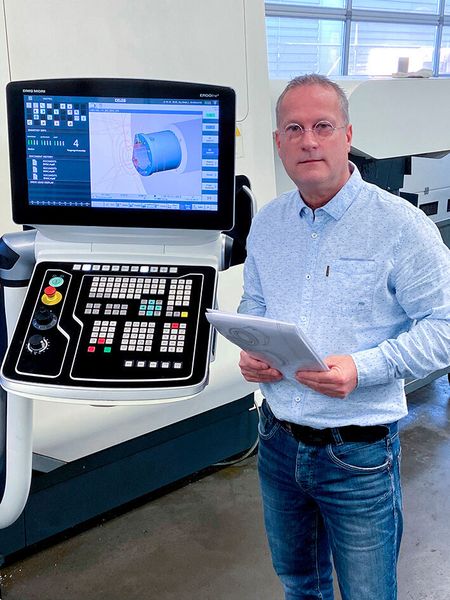 Produktionsleiter Rob Wijtenburg ist dafür verantwortlich, dass die Fertigungskapazitäten gedeckt werden – auch in Zeiten der Corona-Krise. (DMG Mori)