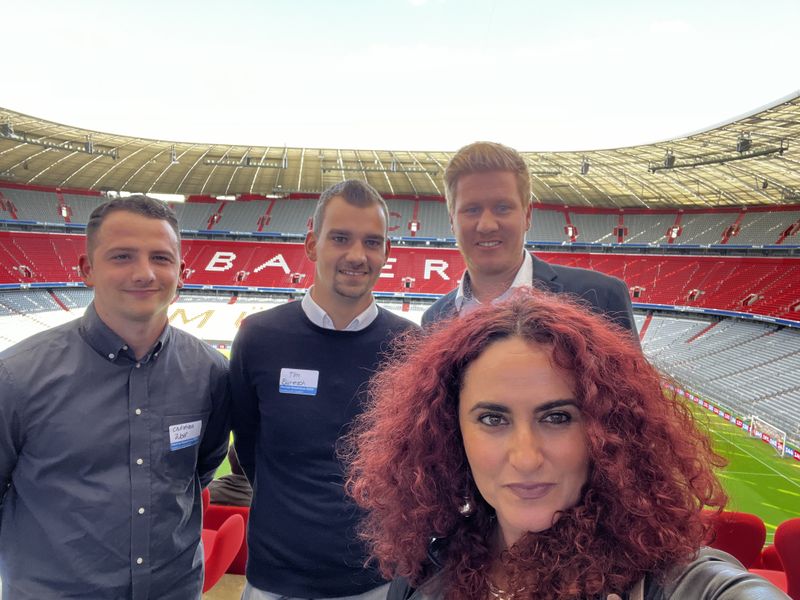 Selfie des Tages mit (v. l.) Christian Wolf und Tim Buresch, netlogix, und Stefan Scheck, Sophos. (IT-BUSINESS)