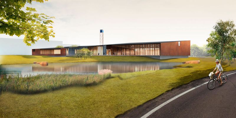 Die neue Demofabrik liegt nicht nur idyllisch an einem See, sondern auch sehr verkehrsgünstig in der Nähe des internationalen Flughafens O’Hare in Chicago. (Trumpf)