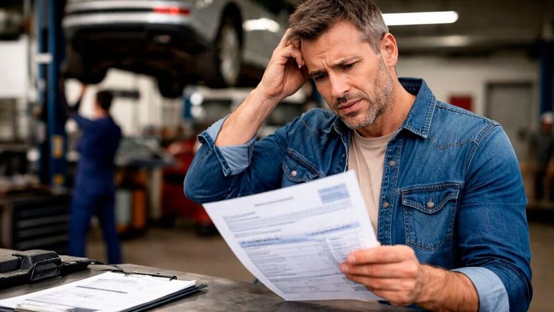 Wartung und Reparatur kosten heute so viel wie nie zuvor – und bei vielen Autofahrern ist offenbar eine Schmerzgrenze erreicht.(Bild:  Dall-E / KI-generiert)