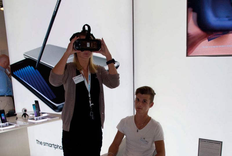 Auf dem neusten Stand der Technik sind die VR-Brillen von Samsung. (Eno)