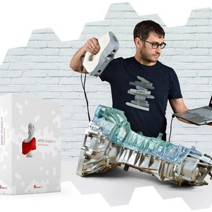 Die aktuelle Version der 3D-Scansoftware wurde für den Einsatz mit den 3D-Handscannern von Artec und den Sensoren verschiedener Hersteller entwickelt.