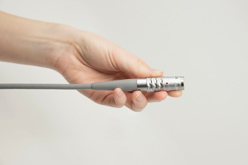 Bild 14: Silikonumspritzter Steckverbinder von ODU. (Bild: ODU)