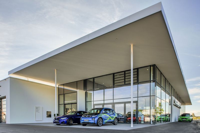 Acht Millionen Euro hat das Unternehmen in den neuen Standort investiert. (Autohaus Cuntz)