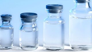 Entpyrogenisierte und sterilisierte Klarglasfläschchen (Bild: Pall Life Sciences)