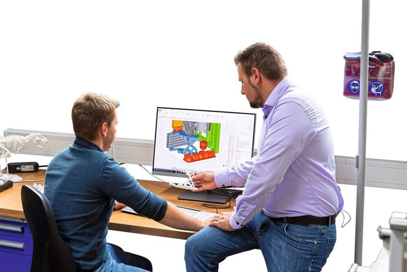 Um die vollen Möglichkeiten der additiven Fertigung ausschöpfen zu können, werden die Teile gemeinsam mit den Kunden durch die Spezialisten aus dem Bereich 3D-Druck der Würth Industrie Service in einem definierten Prozess unter Anwendung modernster Konstruktionsmethoden entwickelt. (Bild: Würth)