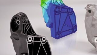 Gegenüber dem Vorgängerträger aus Aluminium bietet das genauso belastbare Kunststoffbauteil bessere akustische Eigenschaften, höhere Wärmeisolierung und einen deutlichen Gewichtsvorteil. (Bild: BASF)