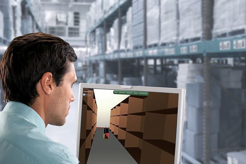 Bild 2: Mit Einführung des HTML5-Standards ist die Applikation W2MO verfügbar, mit der das Logistiksystem über den Web-Browser optimiert werden kann.  (Bild: Logivations)