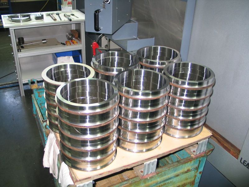 Aufnahmering für Festlager aus dem Werkstoff S235JRG2.  (Bild: Kuttkat)